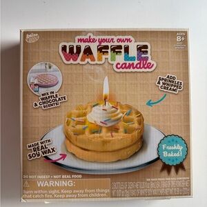 Anker Make Your Own Waffle Candle Kit - Multicolor